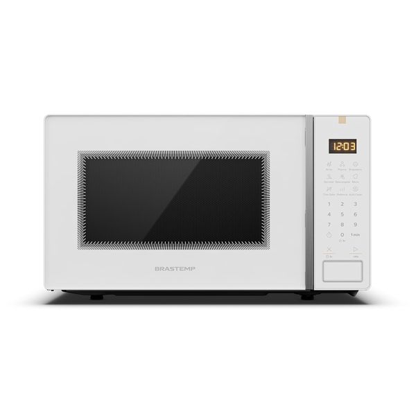 Micro-ondas 23 Litros com Multi Preparos Branco Brastemp - BMS23AB 110V