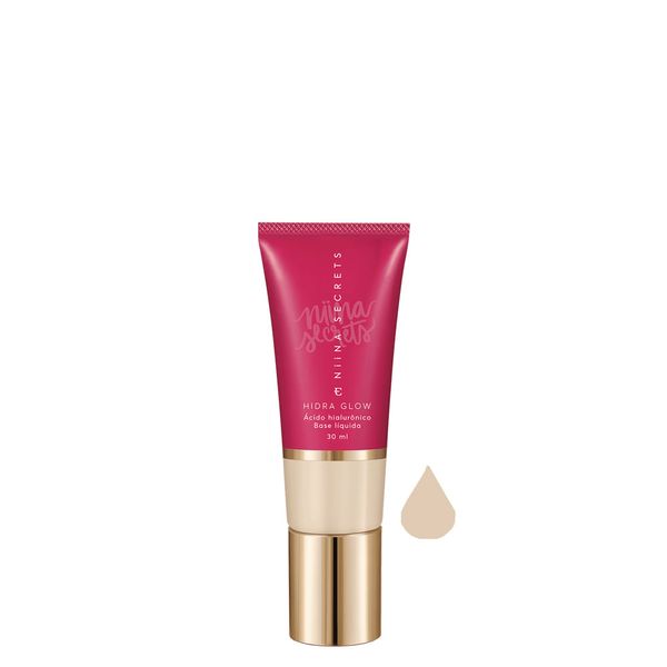 Base Líquida Eudora Niina Secrets Hidra Glow Cor 00 30ml