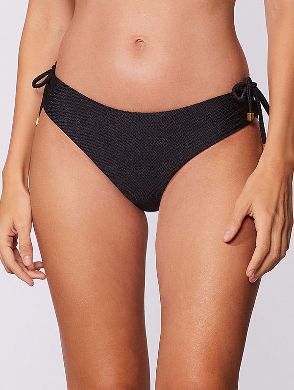 Tanga Lateral Média Lisos Duna PRETO M