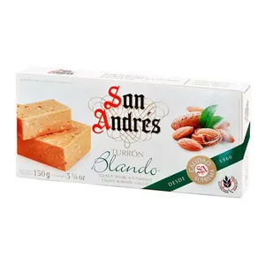 Torrone Macio de Amêndoas San Andrés 150g