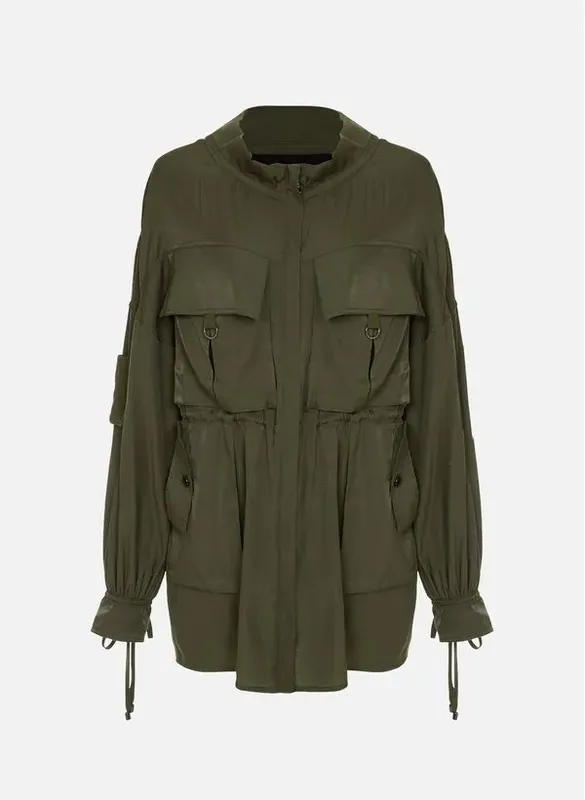 Parka Ampla Dora John John Feminina M