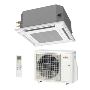 Ar Condicionado Split Cassete Fujitsu Inverter R32 18000 BTUS Quente-Frio 220V Monofásico AUBH18KVBA Ar Condicionado Cassete Fujitsu Inverter 18000 BTUS Quente-Frio 220V AUBH18KVBA