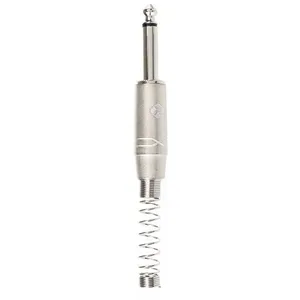 Conector P10 Macho Mono Niquelado com Mola - RJ2PP-NN