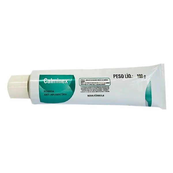 Pomada Calminex Anti-inflamatória Cães e Gatos 100g