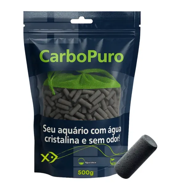 Maxxi Carbopuro Carvão Ativado para Aquário 500L 500g