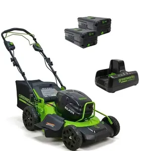 Cortador de Grama Brushless 82V Autopropelido com 2 Baterias 4,0Ah e Carregador Bivolt Greenworks Cortador de Grama Brushless 82V com 2 Baterias 4,0Ah e Carregador Bivolt Greenworks