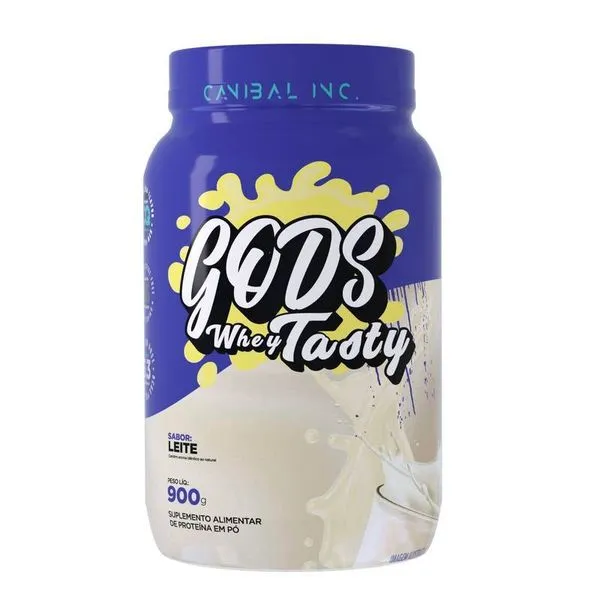 Gods Whey Tasty Leite Canibal Inc 900g