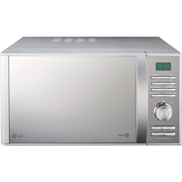 Micro-ondas LG 30 Litros com Grill, Vidro Espelhado - MH-7093RA 110V