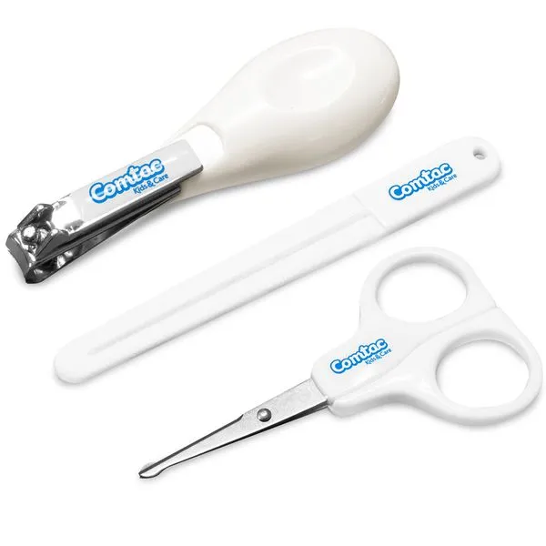 Kit Manicure Parar Bebê 3Peças Comtac Kids