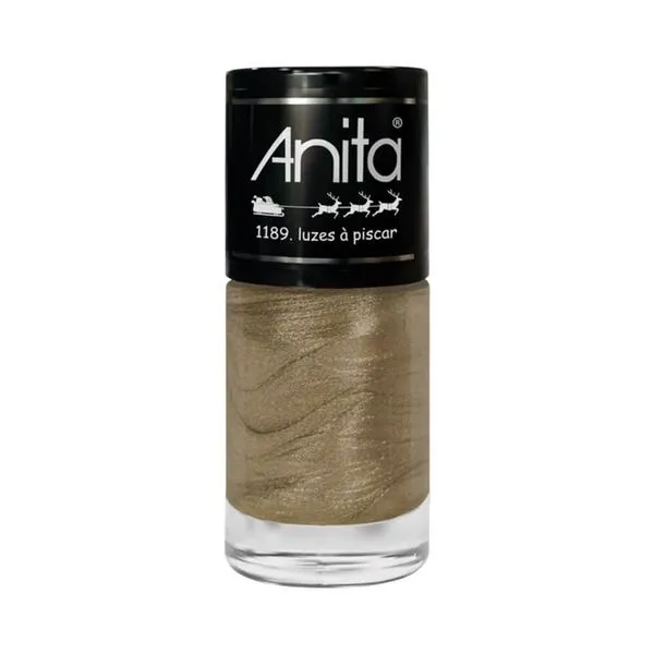Esmalte Anita Tempo de Celebrar Luzes à Piscar Esm Anita 10ml Luzes A Piscar