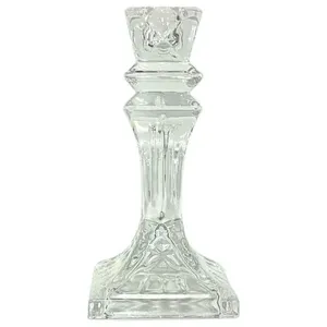 Castiçal Casita Vidro Cálcico 15cm (MP)