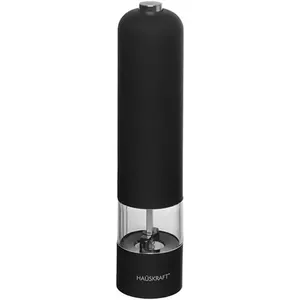 Moedor Hauskraft Elétrico para Sal e Pimenta 22cm Preto MOEP029