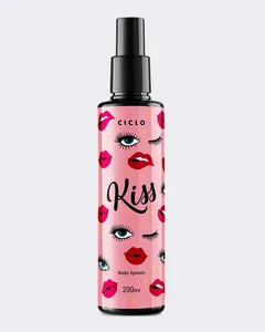 Body Splash Feminino Kiss Ciclo 200ml UN