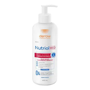 Gel De Banho Dermatológico Darrow Nutriol Med Sem Perfume 400ml