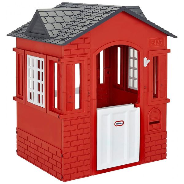 Casinha Infantil Interativa para Crianças de 2 a 6 Anos, LITTLE TIKES 653889M, Vermelho 110v