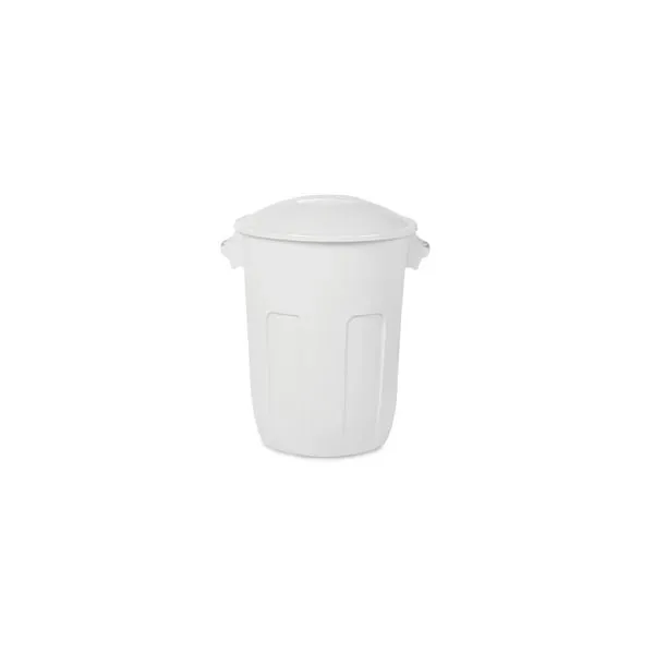 Cesto Para Lixo Plástico Plasutil Branco 58L