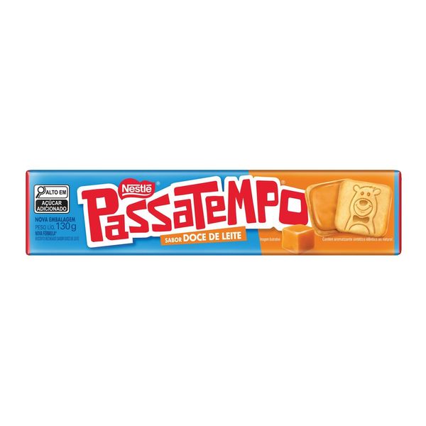 Biscoito Recheado Passatempo Doce Leite 130g