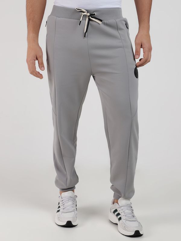 Calça Esportiva Masculina CINZA CLARO P