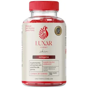Colágeno Luxar Gummy Zero Açúcar Ultra Concentrado 30 Gomas (MP)