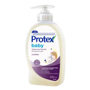 Sabonete Líquido Protex Baby Da Cabeça aos Pés Lavanda 400ml