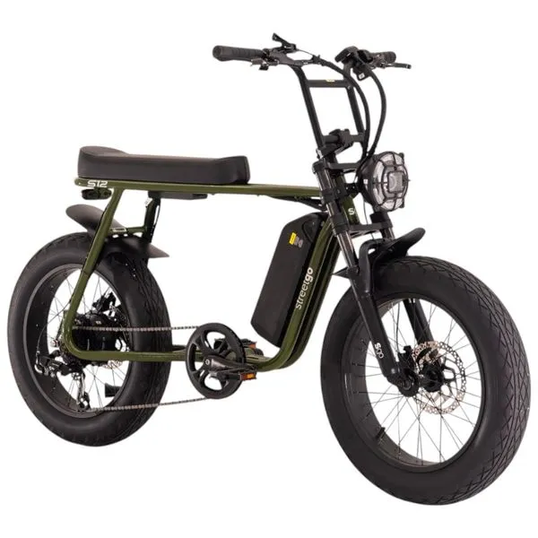 Bicicleta Elétrica Streetgo Aro 20 S12 750Wh Bike Verde (MP)