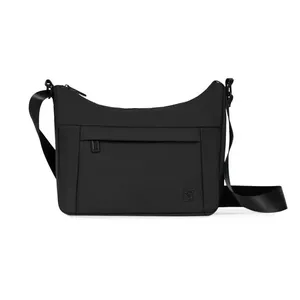 Bolsa Feminina Transversal Grande Nylon Travel Light Preto 0280828458001
