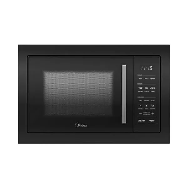 Micro-ondas de Embutir 35L Touch Preto Midea MGB35T1 - 127v