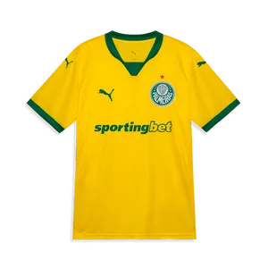 Camisa Palmeiras Puma III 25/26 Torcedor -Amarelo - G