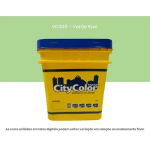 Tinta Acrílica Citycolor Econômica Fosca 15L Verde Kiwi (MP)