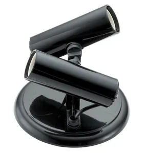 Spot de Sobrepor 2 Lâmpadas Infinity 20W Polipropileno Dital 101/2 Preto Bivolt