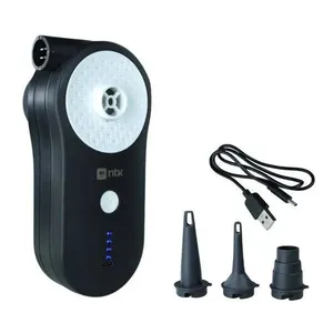 Inflador Recarregável USB para Encher Colchão e Boia com Função Inflar e Desinflar Portátil Preto Nautika Inflador Recarregável USB para Encher Colchão e Boia com Vazão 280 L-MIN Preto Nautika