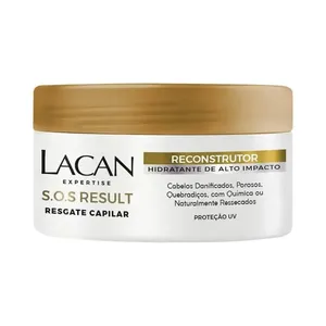 Máscara Capilar Lacan S.O.S Result Reconstrutor Alto Impacto 90g Masc Cap Lacan 90g S.O.S Reconst.Alto Impac
