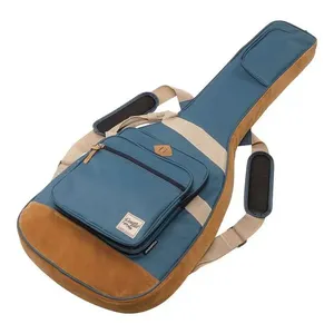 Bag para Guitarra IGB541-DB Powerpad com Revestimento Acolchoado e 4 Compartimentos Azul Ibanez Bag para Guitarra IGB541-DB Powerpad Acolchoado 4 Compartimentos Azul Ibanez
