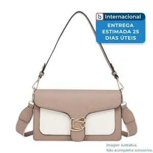 Bolsa Travistar Crossbody Clutch Cáqui A-MBI