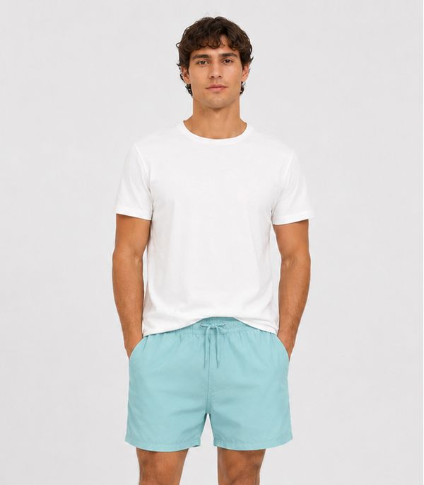 Bermuda Masculina Com Bolsos De Tactel Filt Surf Verde P
