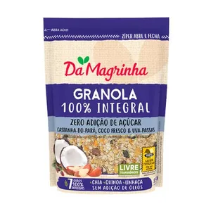 Granola Integral Zero Açúcar Da Magrinha 850g