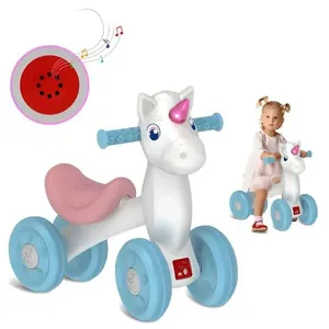 Baby Bike de Equilibrio Unicornio para Aprender a Pedalar e Desenvolver Coordenação Brinquedos Bandeirante Baby Bike de Equilibrio Unicornio para Desenvolver Coordenação Brinquedos Bandeirante