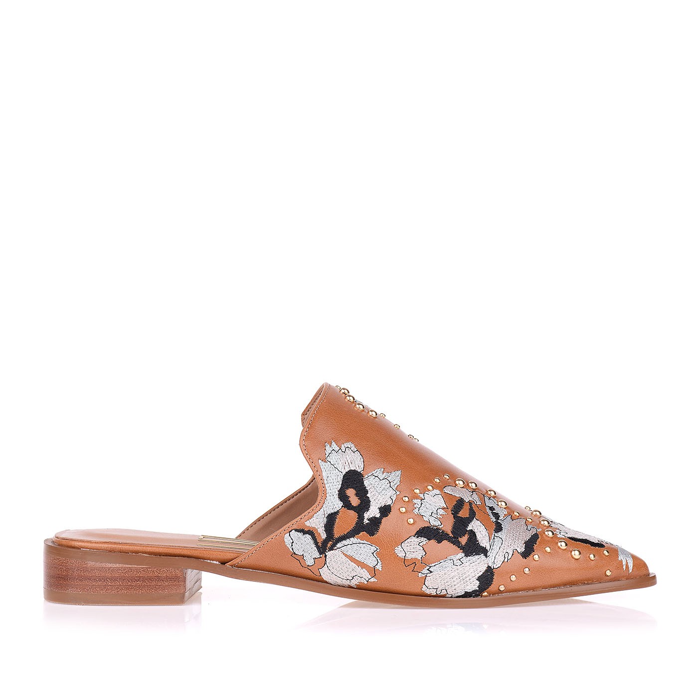 Flat Couro Caramelo