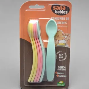 Kit Colheres com 6 unidades - Sana Babies Ref. 1006 Ref. 1006
