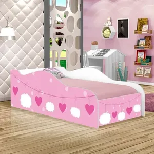 Cama Fun Nuvens Meninas Solteiro