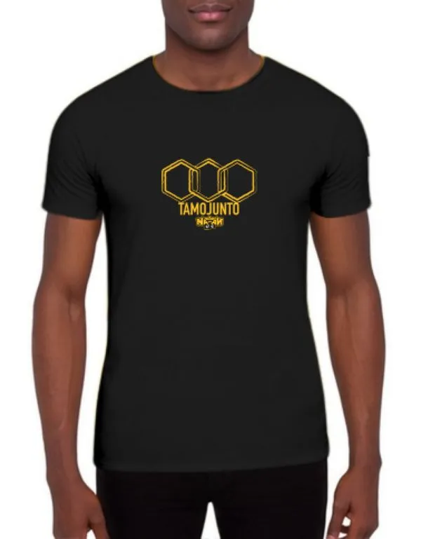 Camiseta Dry Fit Preta Manga Curta Natan Por Aí TMJ 14 / Preto