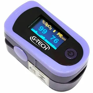 Oxímetro Portátil G-Tech De Dedo E Pulso Roxo OXIOLCM