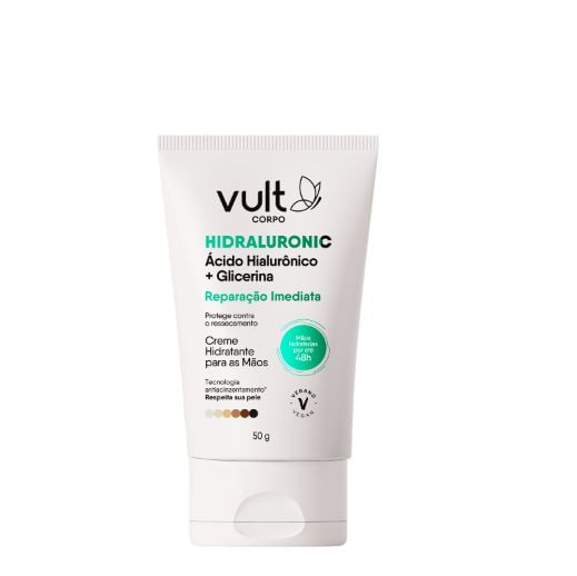 Creme para as Mãos Vult Hidraluronic Reparação Imediata 50g