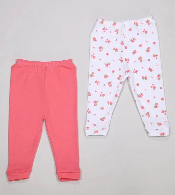 Culote Frutinhas Com 2 Unidades Rosa De 0 a 12 meses Rosa - P
