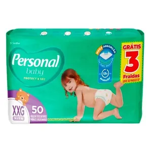 Fralda Personal Soft e Protect Hiper XXG Leve 50 Pague 47 Unidades