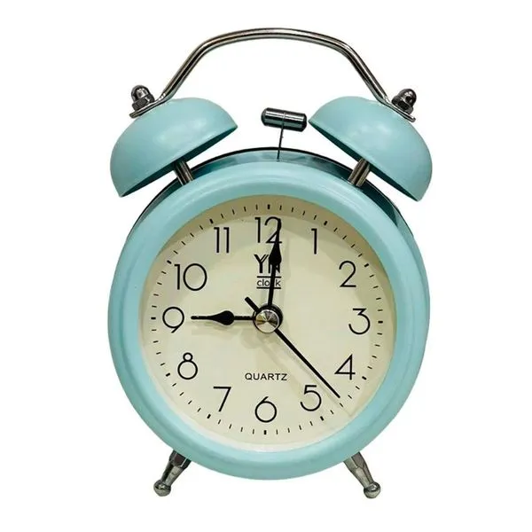 Relógio De Mesa YN Clock Despertador Azul (MP)
