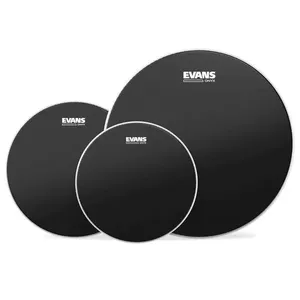 Kit de Peles para Bateria Onyx ETP-ONX2-R Configuração Rock 10 12 e 16 Evans Kit de Peles para Bateria Onyx ETP-ONX2-R Rock Evans