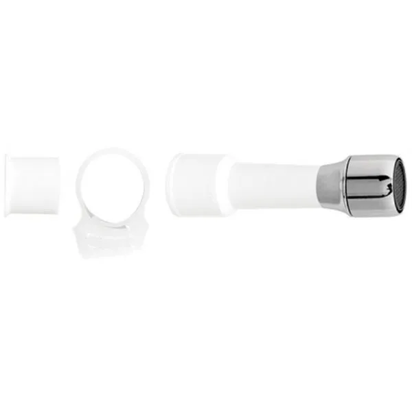 Extensor com Arejador para Torneiras de Cozinha sem Rosca na Bica 110101 Cromado Prata Blukit Extensor com Arejador para Torneiras 110101 Cromado Prata Blukit