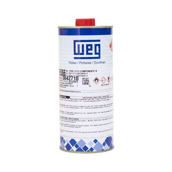 Catalisador Econômico Epóxi Tinta Piso 3113 720ml Weg