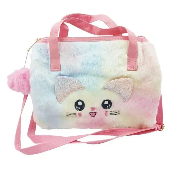 Bolsa Pelúcia Interponte Gatinha HB73903 Sortido(MP)